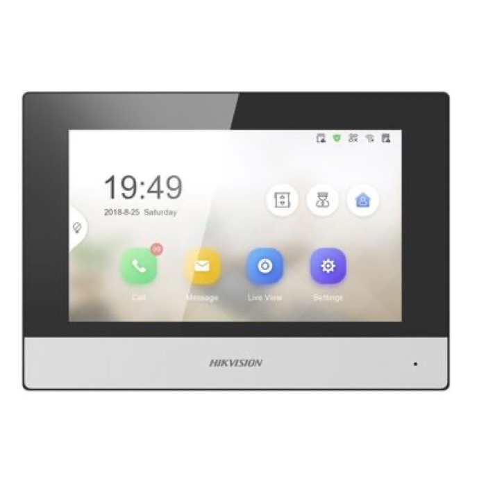 7 inc TFT LCD Dokunmatik Ekran İç Mekan Ünite (Wi-Fi)